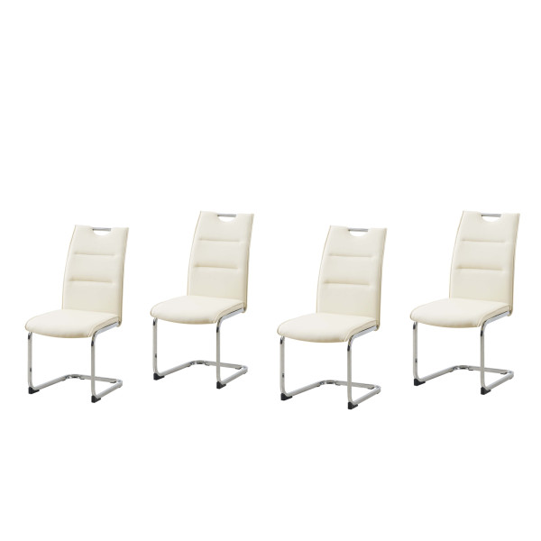 Schwingstuhl DannyC PU Creme