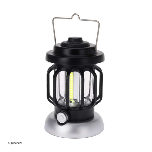 CAMPINGLAMPE 10X16 CM SCHWARZ