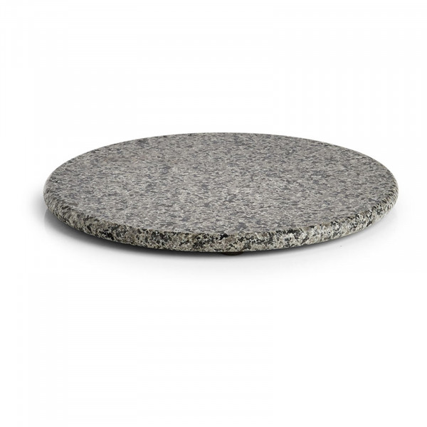 ZELLER Present Granit Servierplatte rund | Servier- & Kuchenplatten |  Servieren | Gedeckter Tisch | HTI