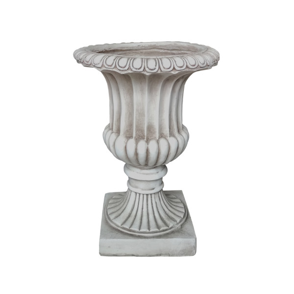HTI-Living Antik Hellgrau Pflanzkübel Athene