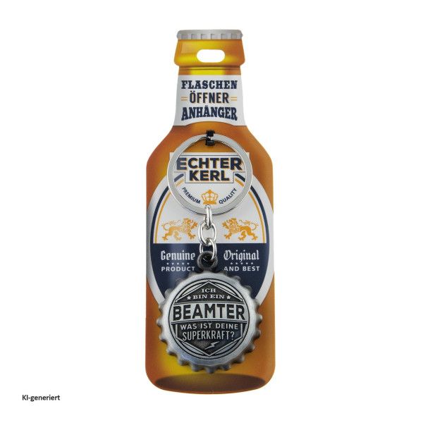 Flaschenöffner - Beamter