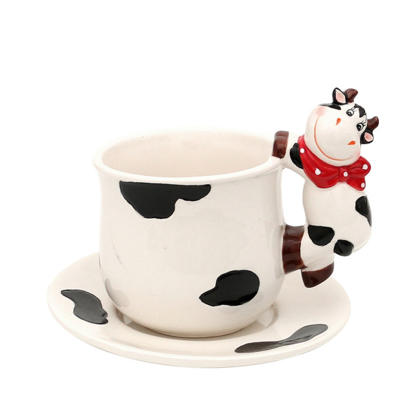 Dolomite Tasse mit Teller