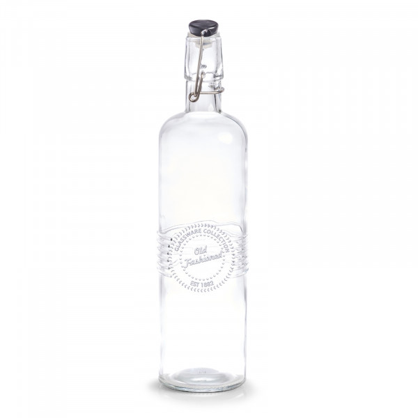 ZELLER Present "Old fashioned" Glasflasche, 730 ml
