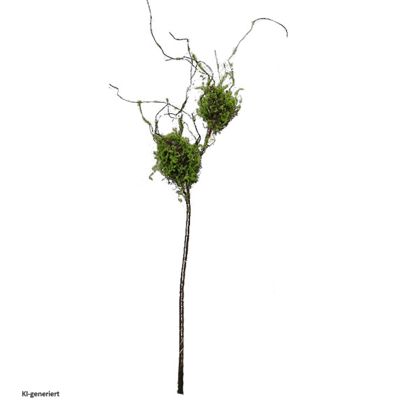 Strauch mit Vogelnestern, Flora, Kunstpflanze