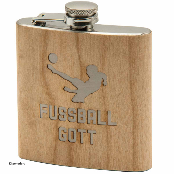 Flachmann "Fußballgott"