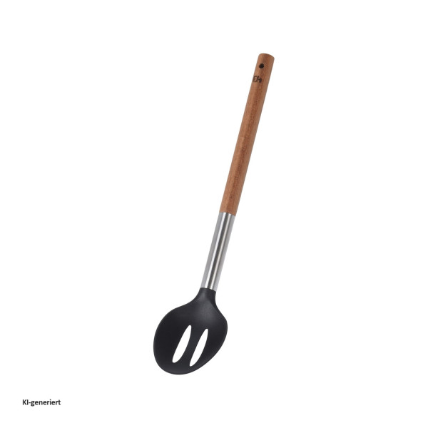 SCHAUMLÖFFEL PBT/HOLZ 34 CM