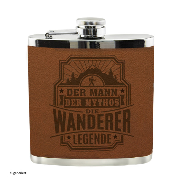 Flachmann Wanderer