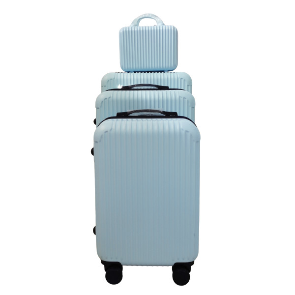 NTK-Collection Frenzi Hellblau Hartschalenkoffer 4er-Set