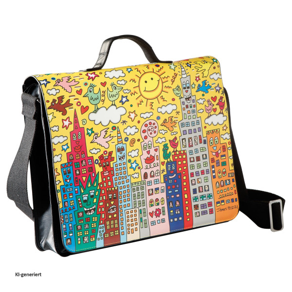 Umhängetasche Pop Art James Rizzi