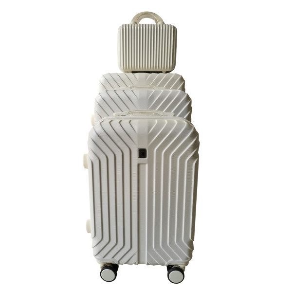 NTK-Collection Mabell Weiß Hartschalenkoffer 4er-Set