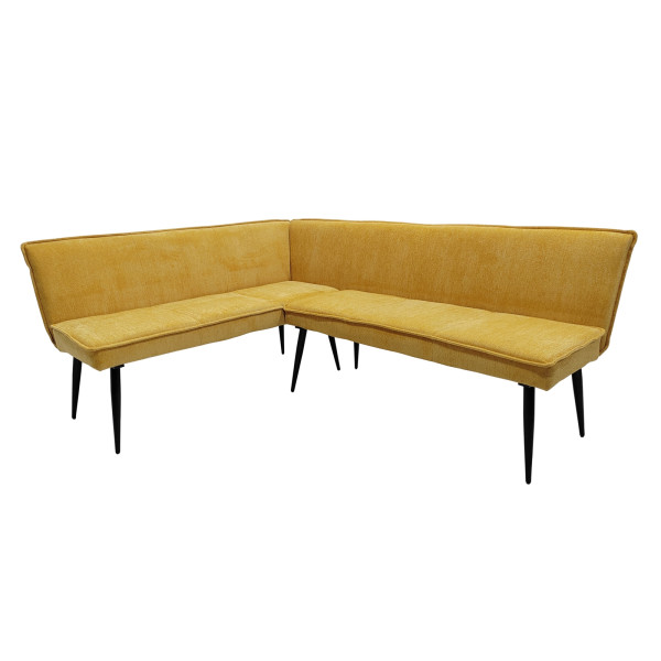 Eckbank Mesilla 154 x 195 cm Gelb