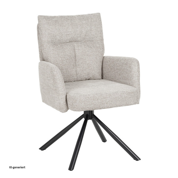 Drehstuhl Kyra beige 1er
