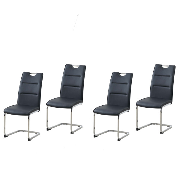 Schwingstuhl DannyC PU Schwarz