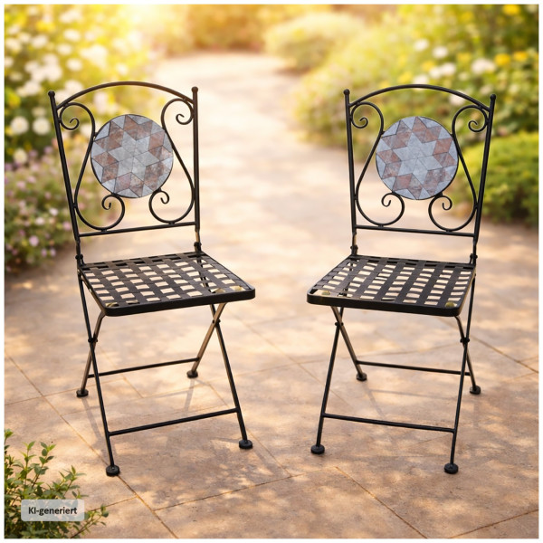 Gartenstuhl Marocco braun 2er Set