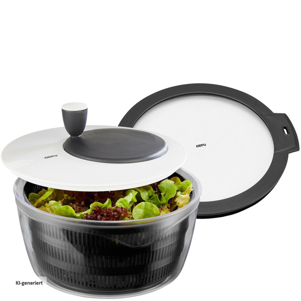 Set: Salatschleucher Rotare + Frischhaltedeckel