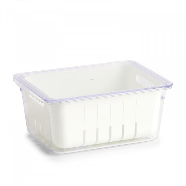 ZELLER Present Kunststoff Kühlschrank-Box weiß