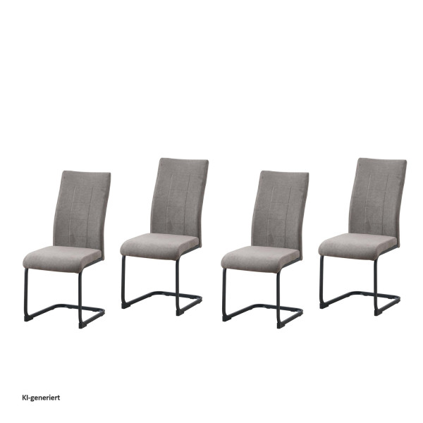 Schwingstuhl LennyP PU braun