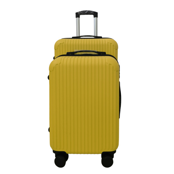 NTK-Collection Frenzi Gelb Hartschalenkoffer 2er-Set