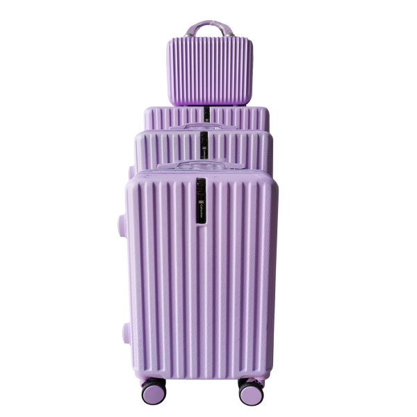 NTK-Collection Leandra Lila Hartschalenkoffer 4er-Set