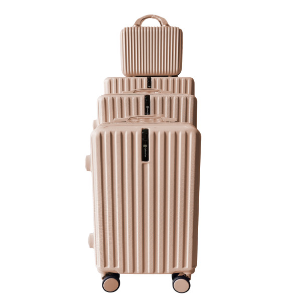 NTK-Collection Leandra Rosa Hartschalenkoffer 4er-Set