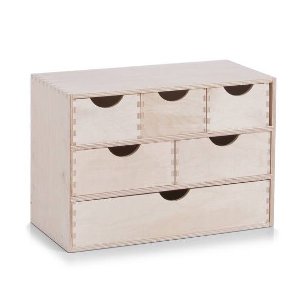 Schubladenelement, 6-er, Birke