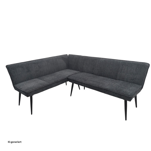 Eckbank Mesilla 154 x 195 anthrazit