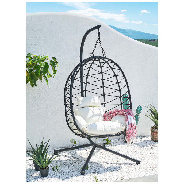 HTI-Living mit Hängegestell Lounge Sessel