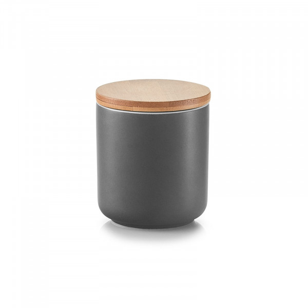 ZELLER Present mit Holzdeckel 200 ml Gewürzdose Keramik | Vorrats- &  Frischhaltedosen | Aufbewahren & Frischhalten | Haushalt | HTI