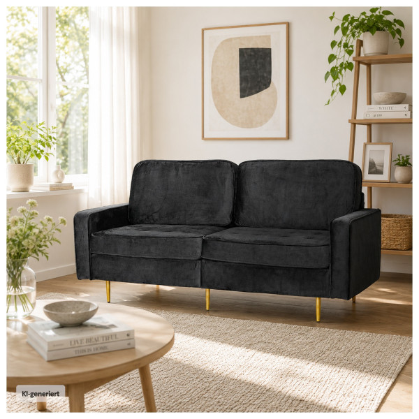 Sofa Sidonie schwarz