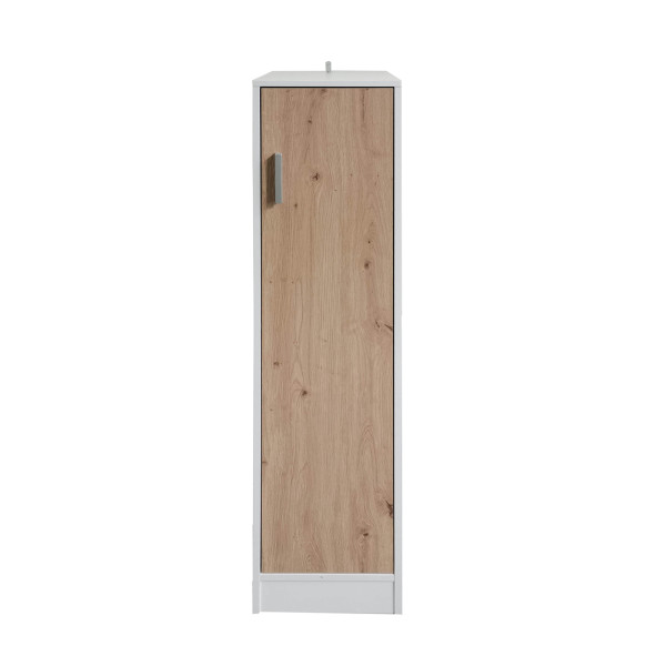 Küchenbuffet Blanca Kombi S Weiß Artisaneiche