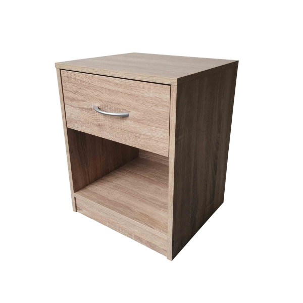 HTI-Living Nina Sonoma Nachtschrank mit 1 Schublade