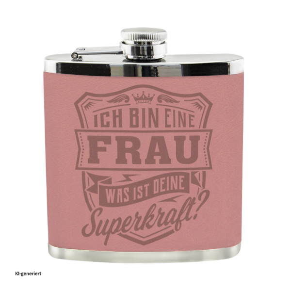 Flachmann Frau