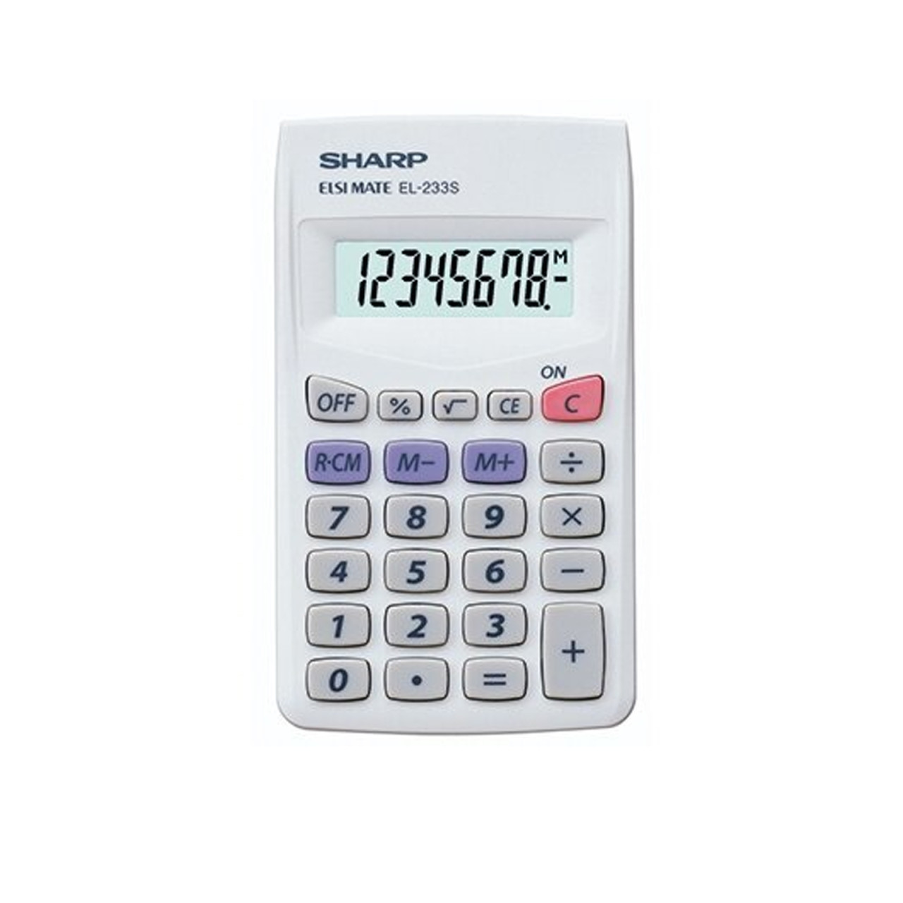 Sharp Taschenrechner Weiß Sharp EL-233S