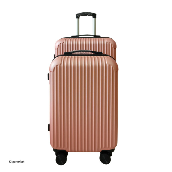 Kofferset Frenzi 2-teilig Rose Gold