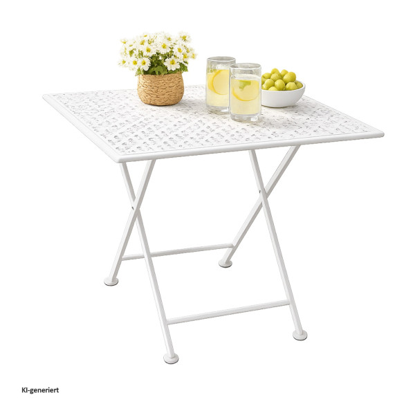 Gartentisch Solea Weiß