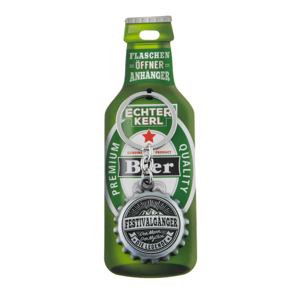 Flaschenöffner - Festivalgänger