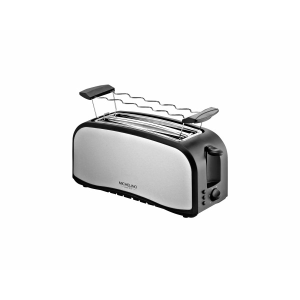 Toaster 4-Scheiben 1400 Watt Edelstahl schwarz