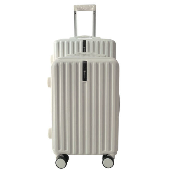 NTK-Collection Leandra Weiß Hartschalenkoffer 2er-Set