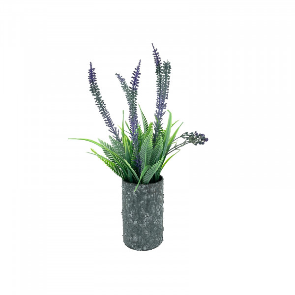 NTK-Collection Leilani Kunstblume Lavendel in Vase