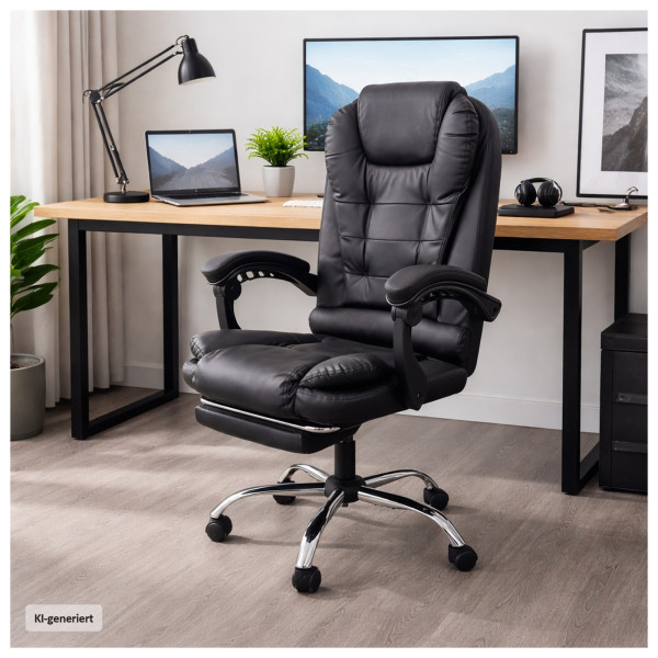 Chefsessel Eddie Eco schwarz