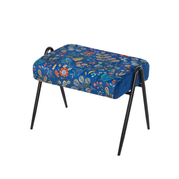 Hocker Olean Blue Fantasy