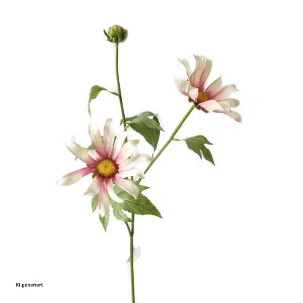 Frühlingsblume Flora hellrosa, Kunstpflanze