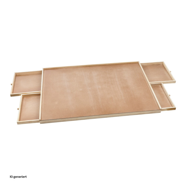 Puzzlebrett mit Auszügen 1500er Maße: ca. 90 x 67