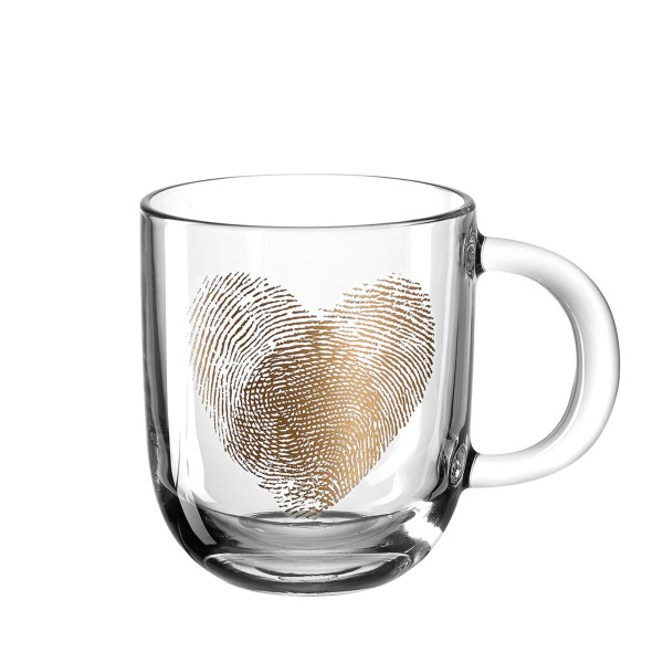 Leonardo Fingerabdruck Herz Tasse Emozione