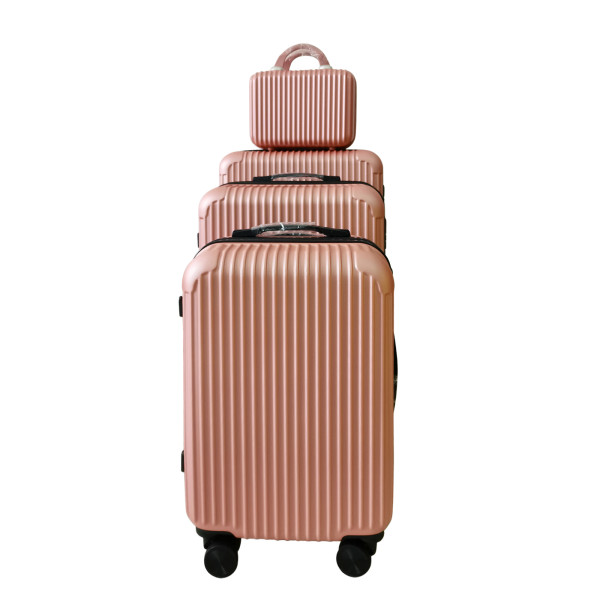 NTK-Collection Frenzi Rosegold Hartschalenkoffer 4er-Set