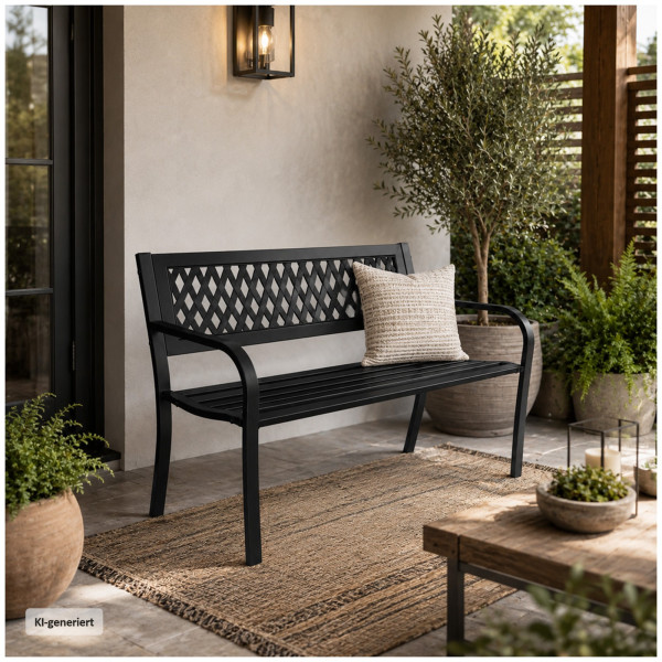 Gartenbank Venera Schwarz