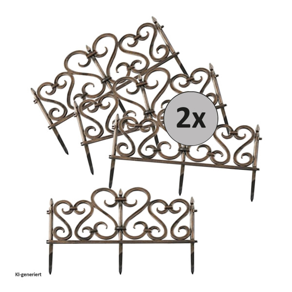 Gartenzaun Nessa romantisch