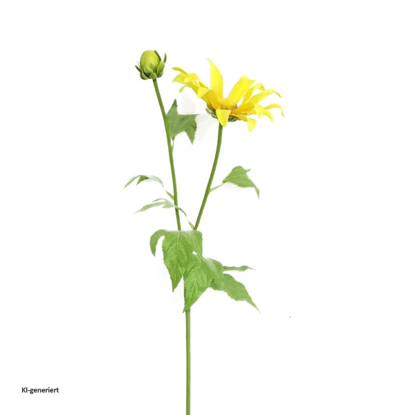 Frühlingsblume Flora gelb, Kunstpflanze