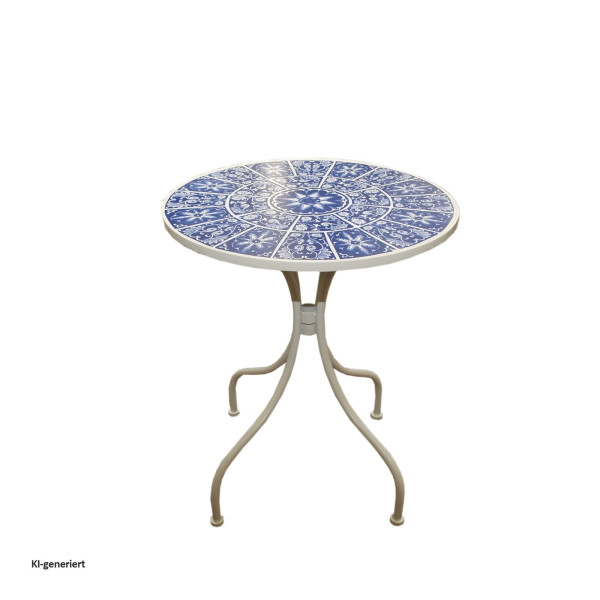 Metalltisch Santorin