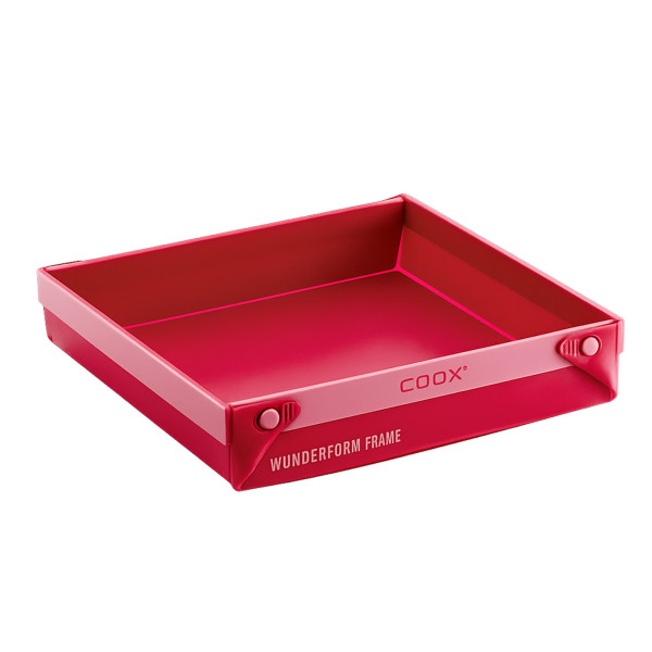 Coox Silikon Backform quadratisch faltbar WUNDERFORM Frame MQ